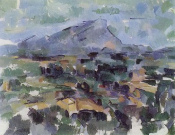 Paul Cezanne Painting - Mont Sainte Victoire 1906 Paul Cezanne
